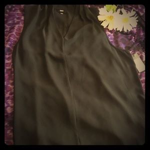 Black High to Low Blouse